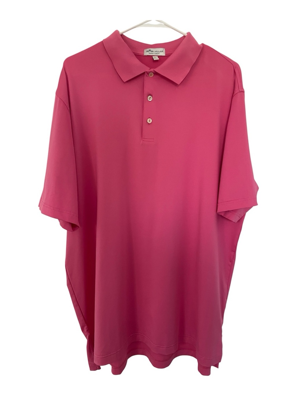 Peter Millar Men's Pink Polo Shirt